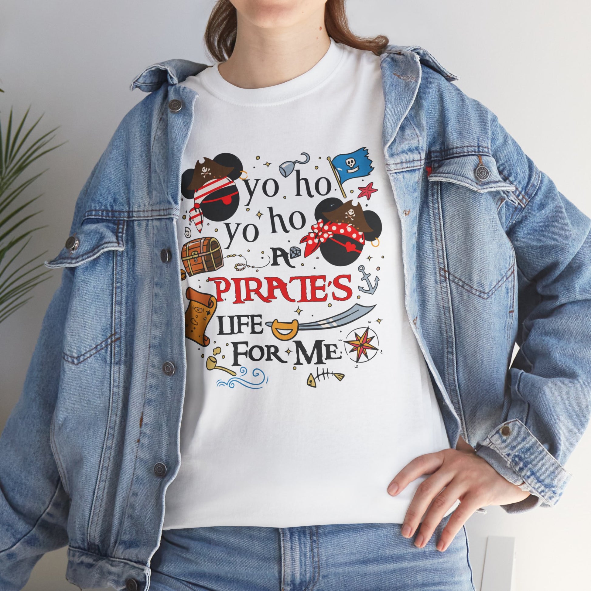 Mickey and Minnie Pirate's Shirt