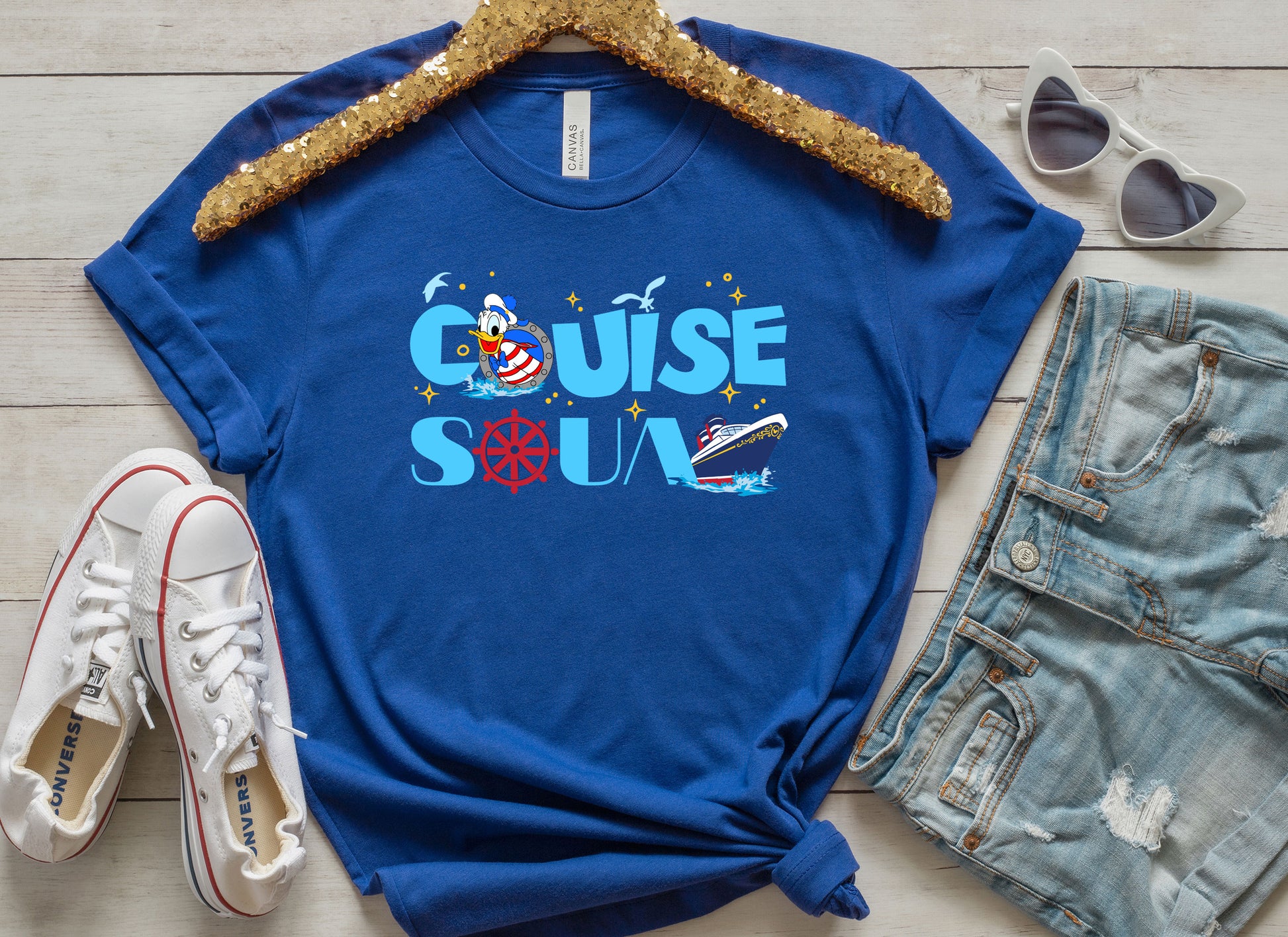 Disney Cruise Squad Mickey & Friends Matching Shirts