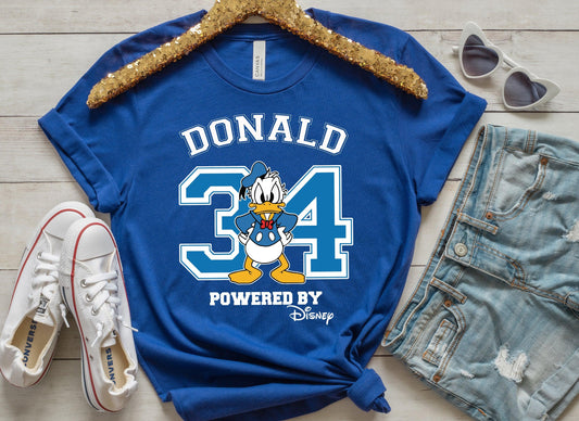 Camisas a juego familiares inspiradas en Disney del escuadrón de cumpleaños