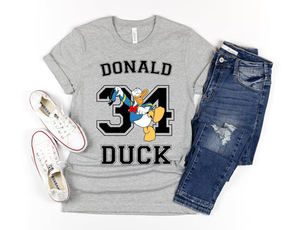 Donald Duck 90th anniversary Disney t-shirt, Donald since 34 shirt, Magic Kingdom Trip Shirt