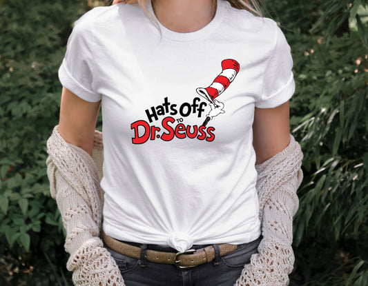 Celebrate Seuss Style with Our 'Hats Off To Dr. Seuss' Cute Shirt