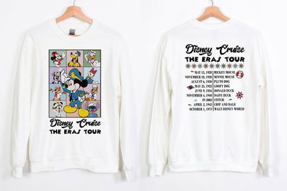 Disney Cruise The Eras Tour Family Matching Sweatshirts