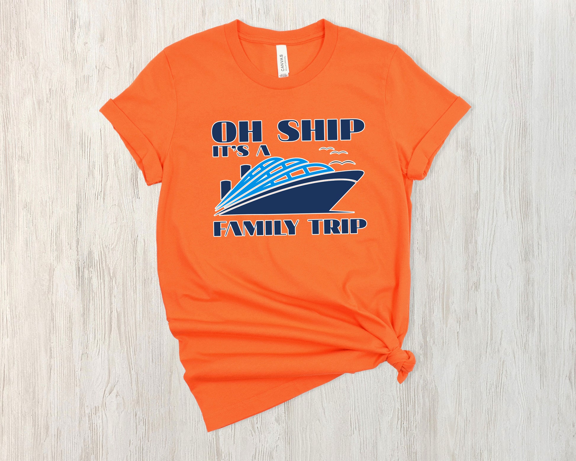 Oh Ship It's a Family Trip T-shirt