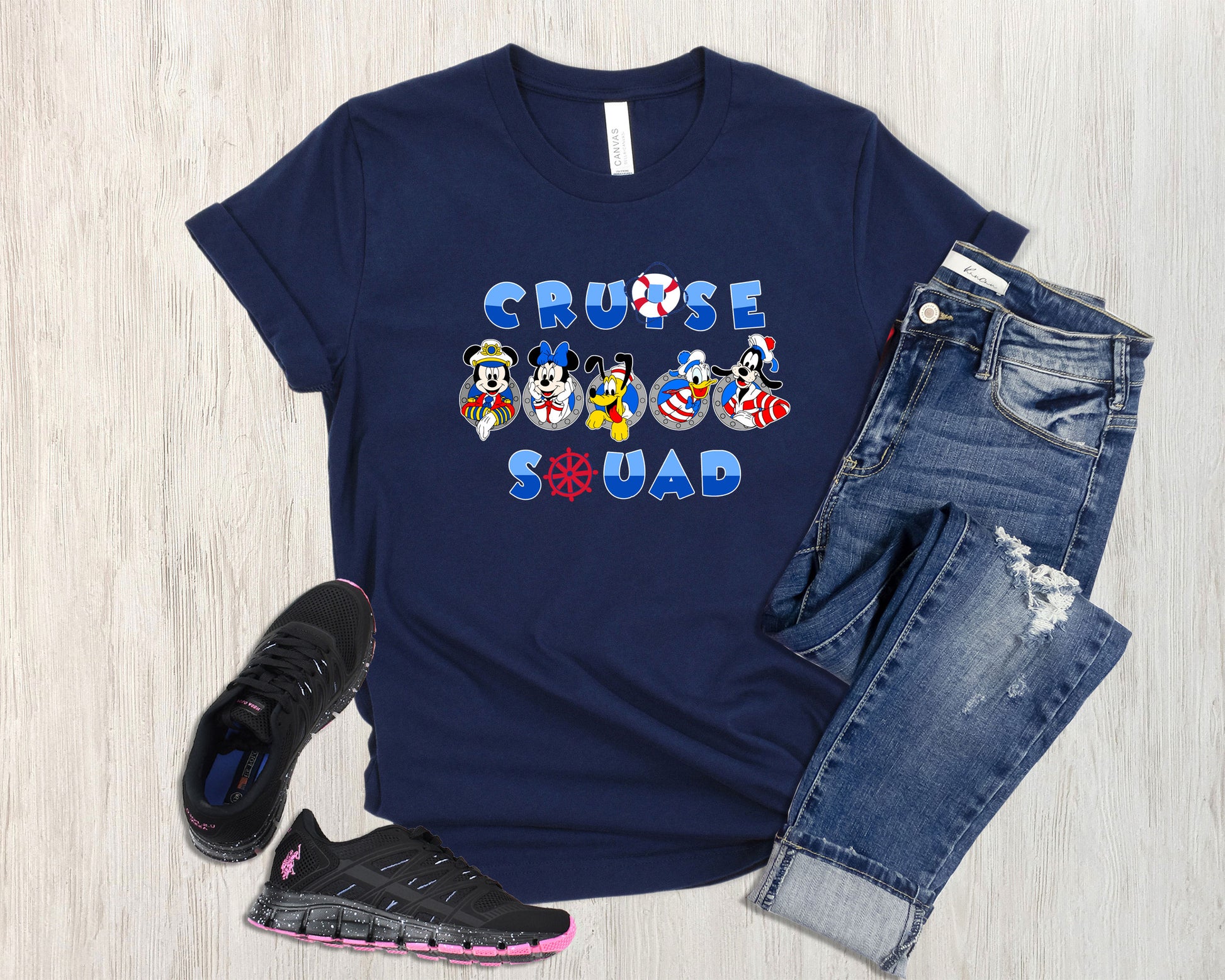 Family Disney Adventures Cruise Squad Shirts