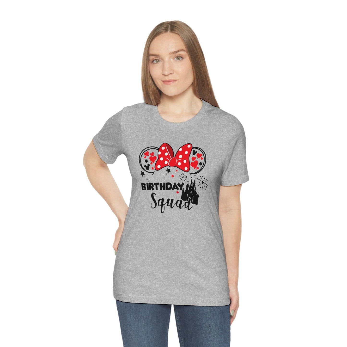 Disney-inspirierte Geburtstagstrupp-Familien-Matching-Shirts