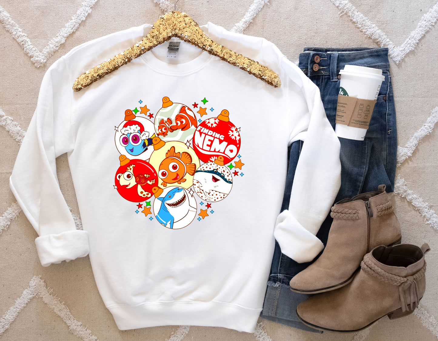 Festive Finding Nemo Christmas Sweatshirt