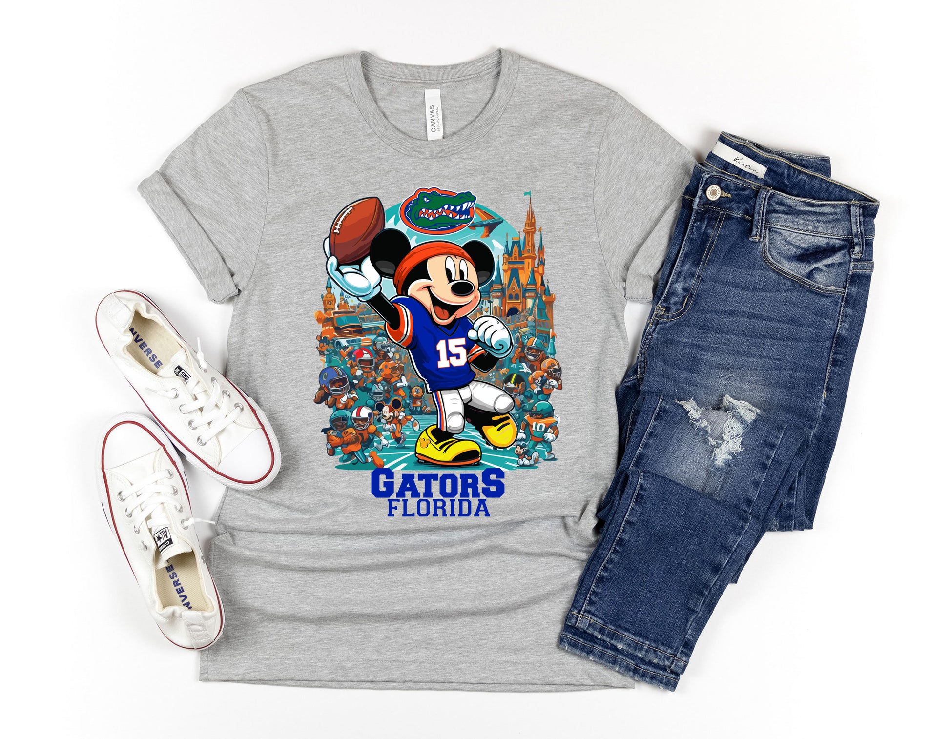 NFL Florida Gators Mickey Mouse Shirt