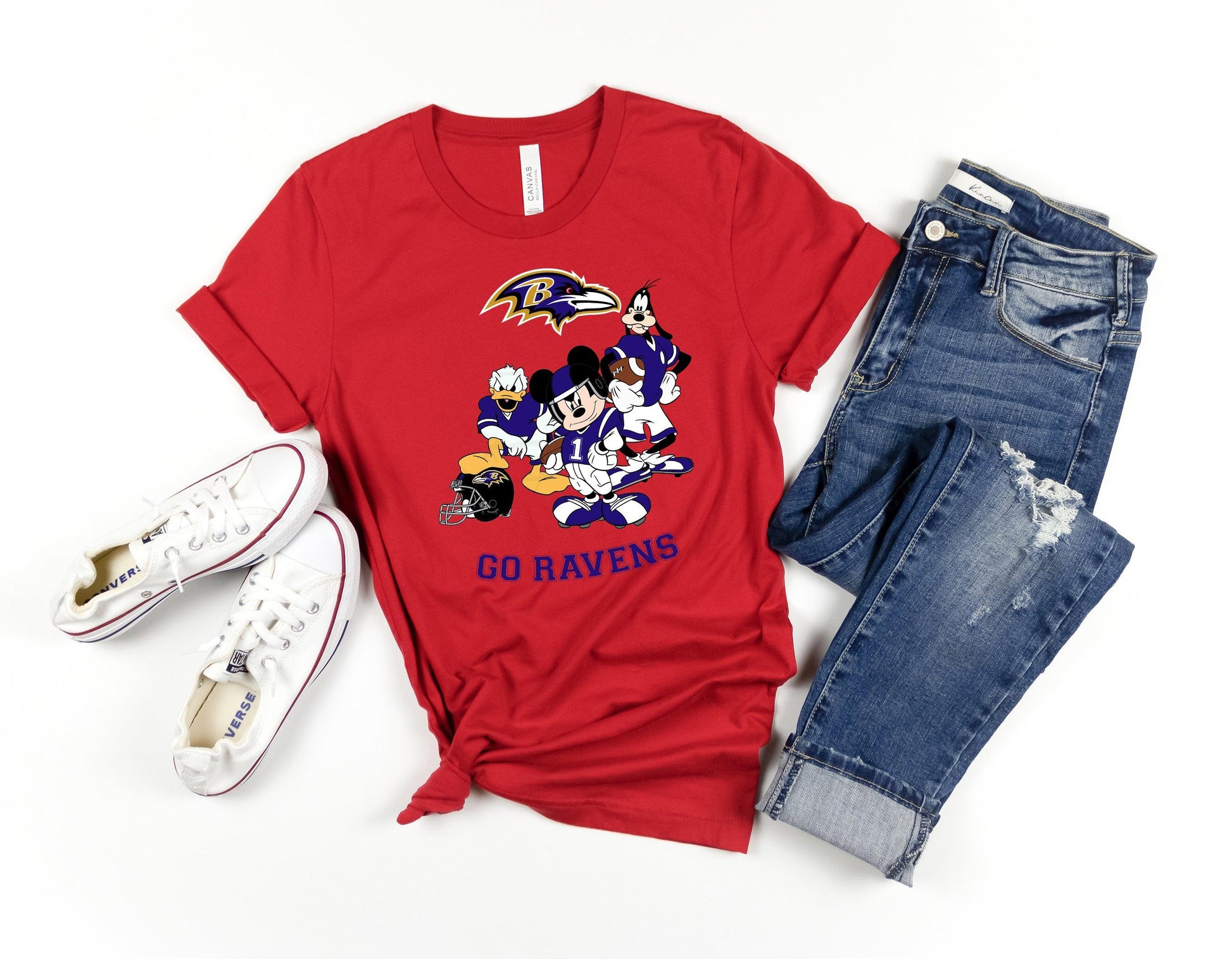 Baltimore Ravens Disney football Shirt