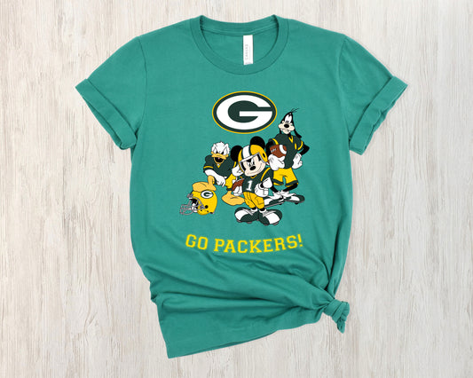 Green Bay Packers Disney football Shirt