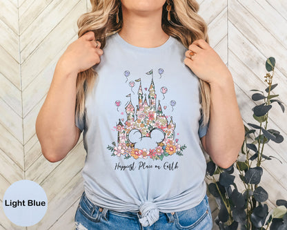 Disney Flower Castle Shirt