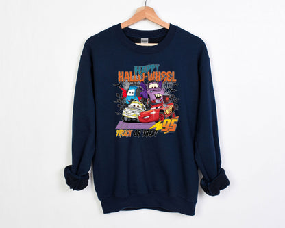 Disney Cars-Inspired Halloween Sweatshirt