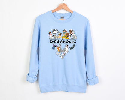 I am a Dogaholic Disney-Inspired Cute Sweatshirt