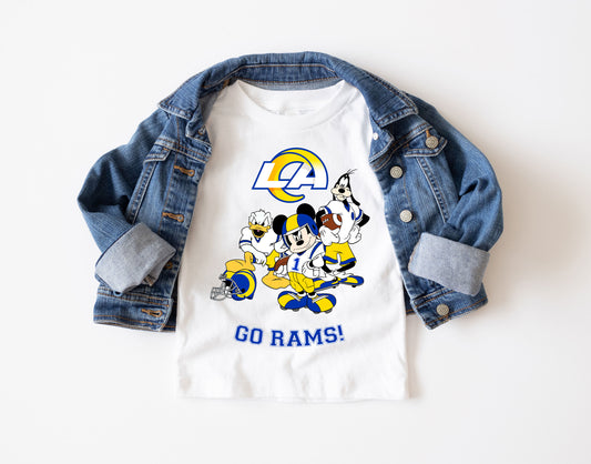 LA Rams Disney football Shirt