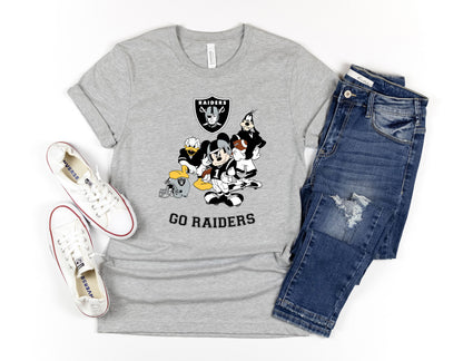 Las Vegas Raiders Disney Football Shirt