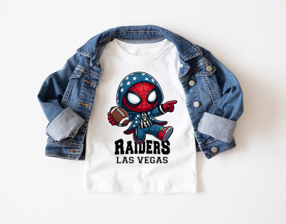 Las Vegas Raiders Spider-man football Shirt, Marvel Sport T-shirts