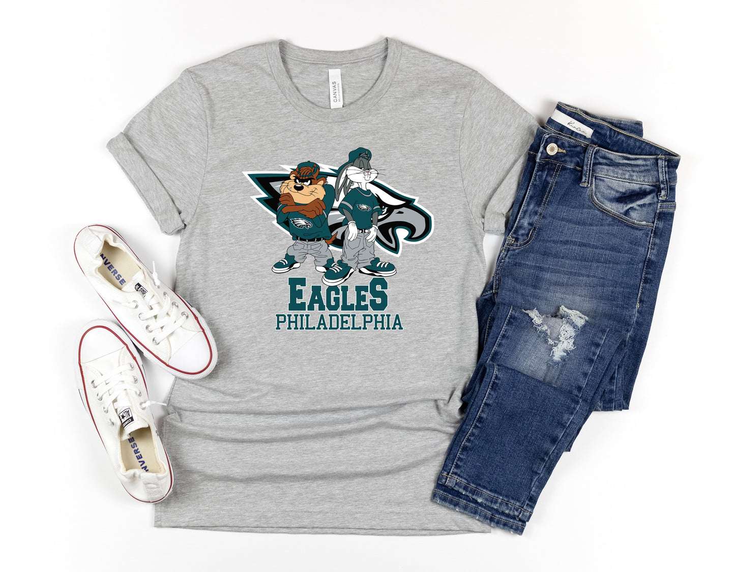 Philadelphia Eagles Looney Tunes football Shirt