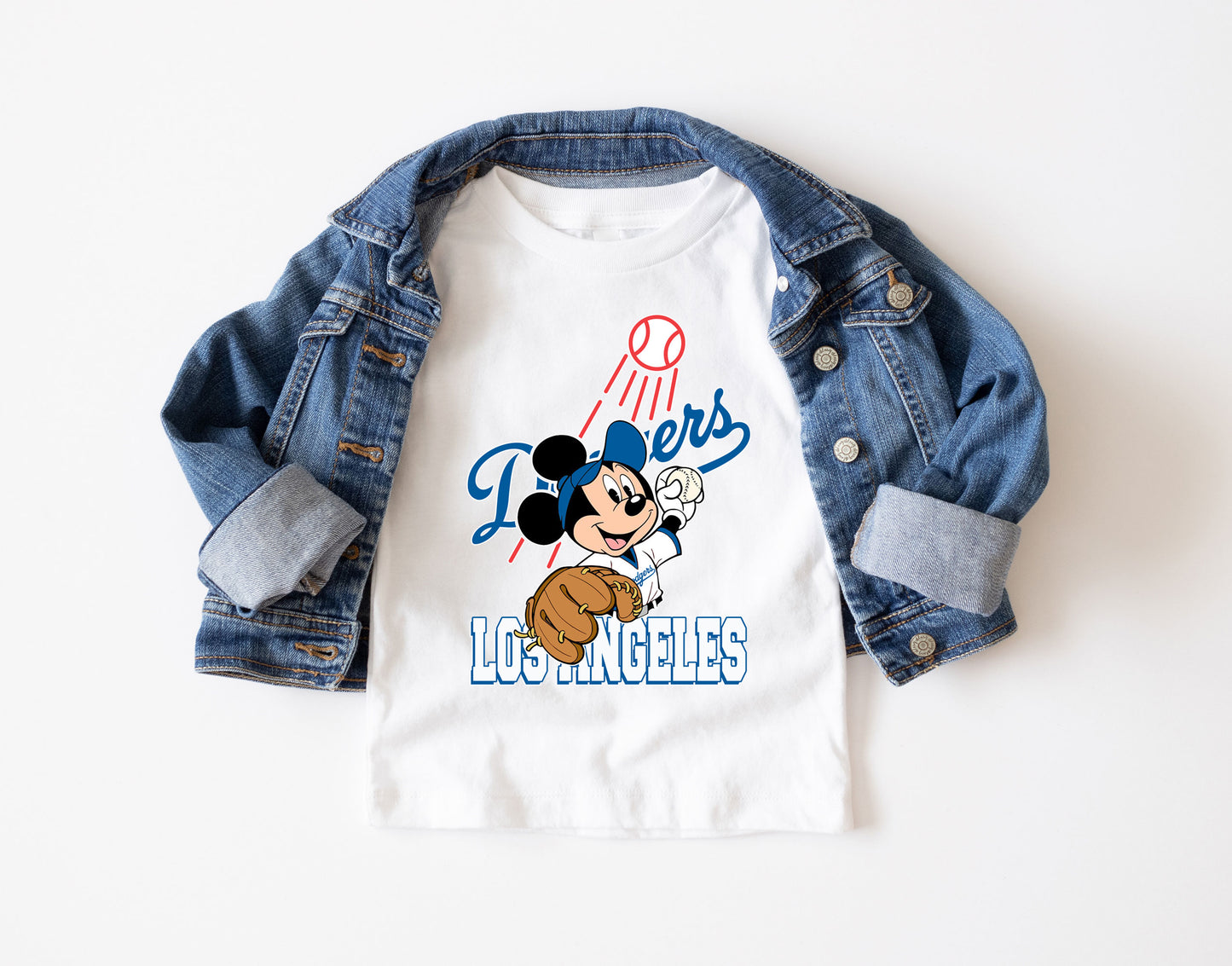 Los Angeles Dodgers Mickey baseball Shirt