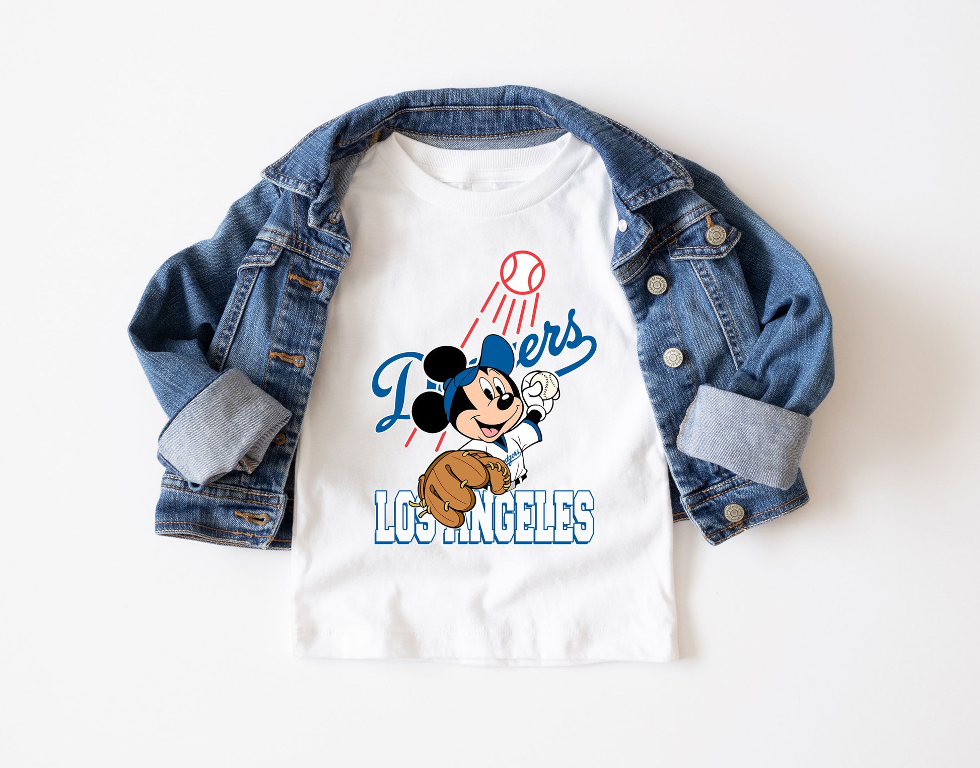 Los Angeles Dodgers Mickey baseball Shirt