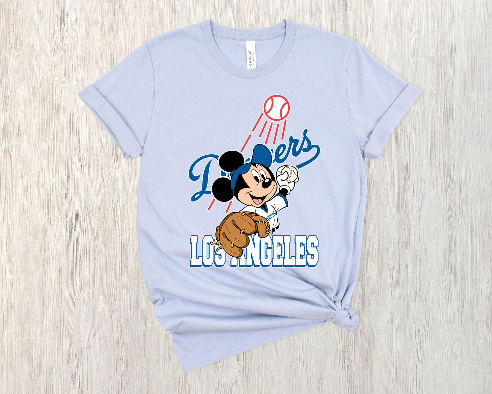 Los Angeles Dodgers Mickey baseball Shirt