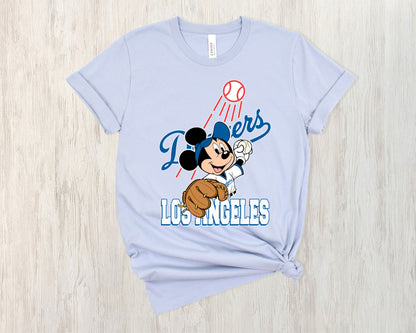 Los Angeles Dodgers Mickey baseball Shirt