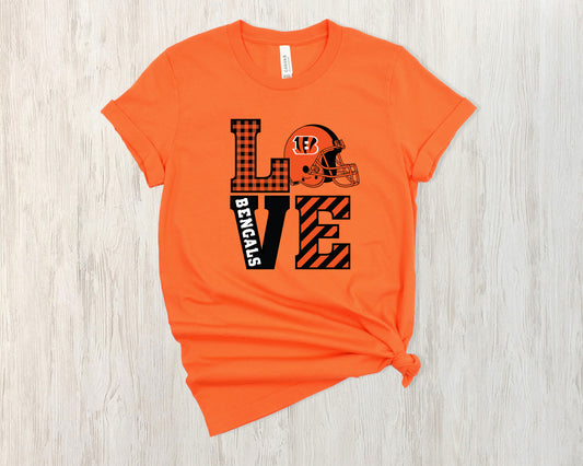 Love Cincinnati Bengals american football Shirt