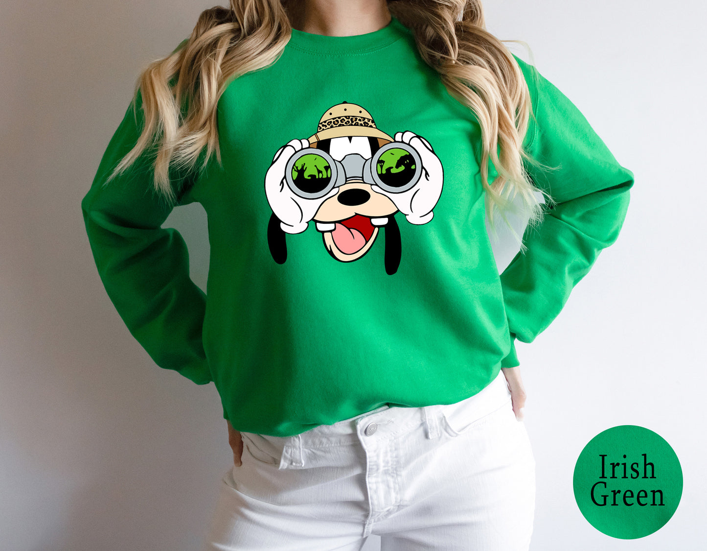 Disney Wild Trip Mickey Minnie Sweatshirt