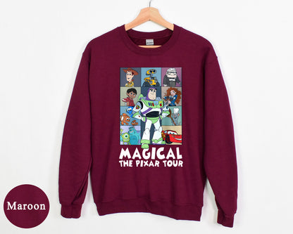 Magical Disney Pixar Tour Family Sweatshirt