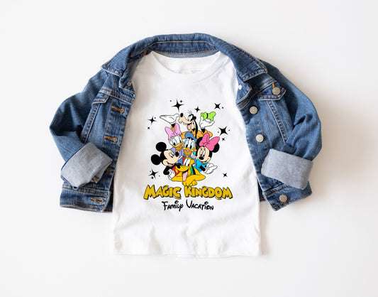 Mickey & Friends Magic Kingdom Family Matching Shirts