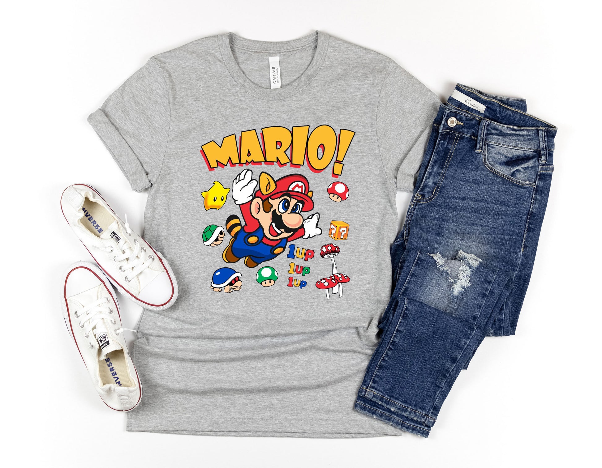 Adorable Super Mario Party Toddler Tee