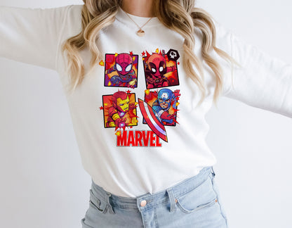 Marvel Avengers Family Sweatshirt for True Heroes