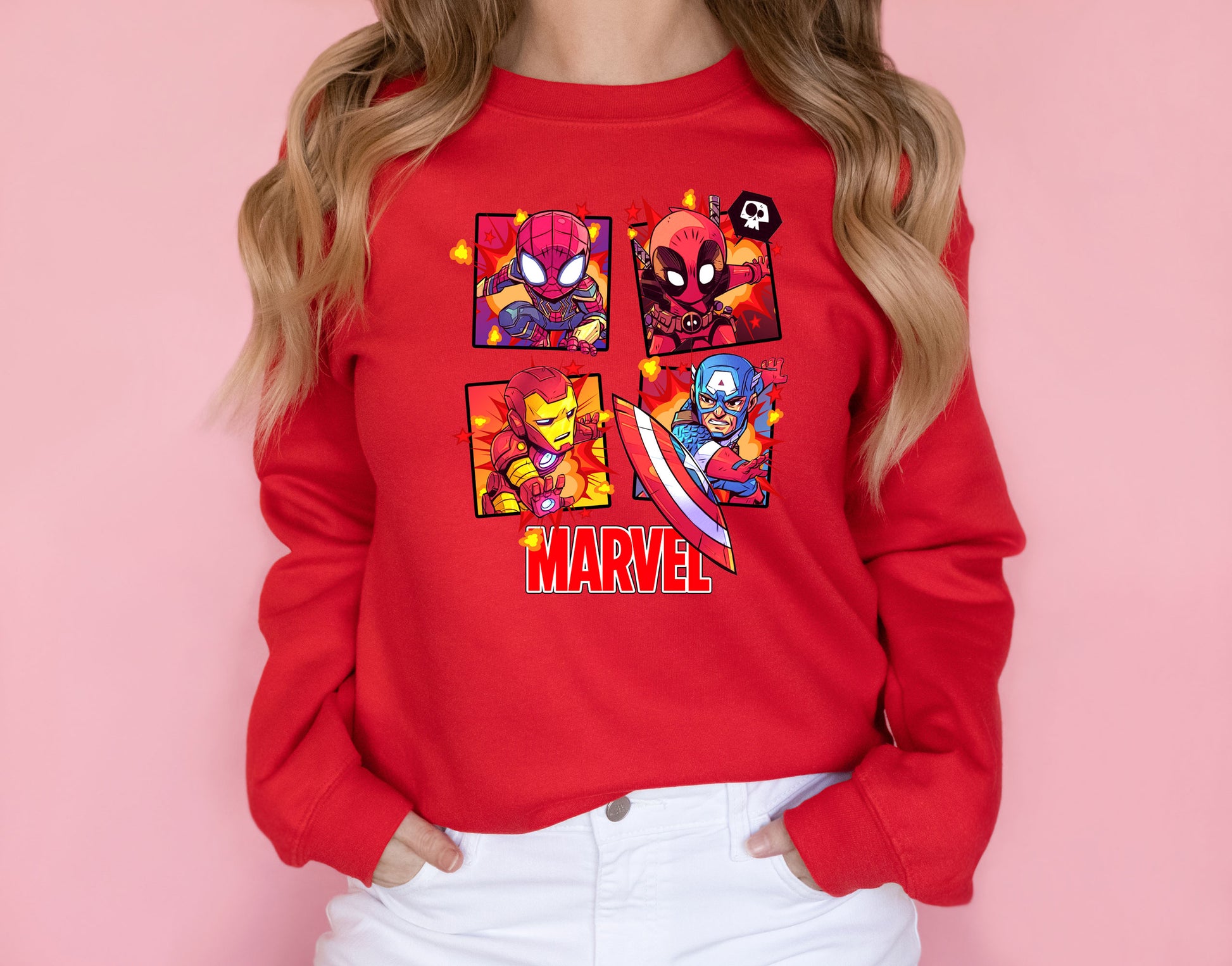 Marvel Avengers Family Sweatshirt for True Heroes