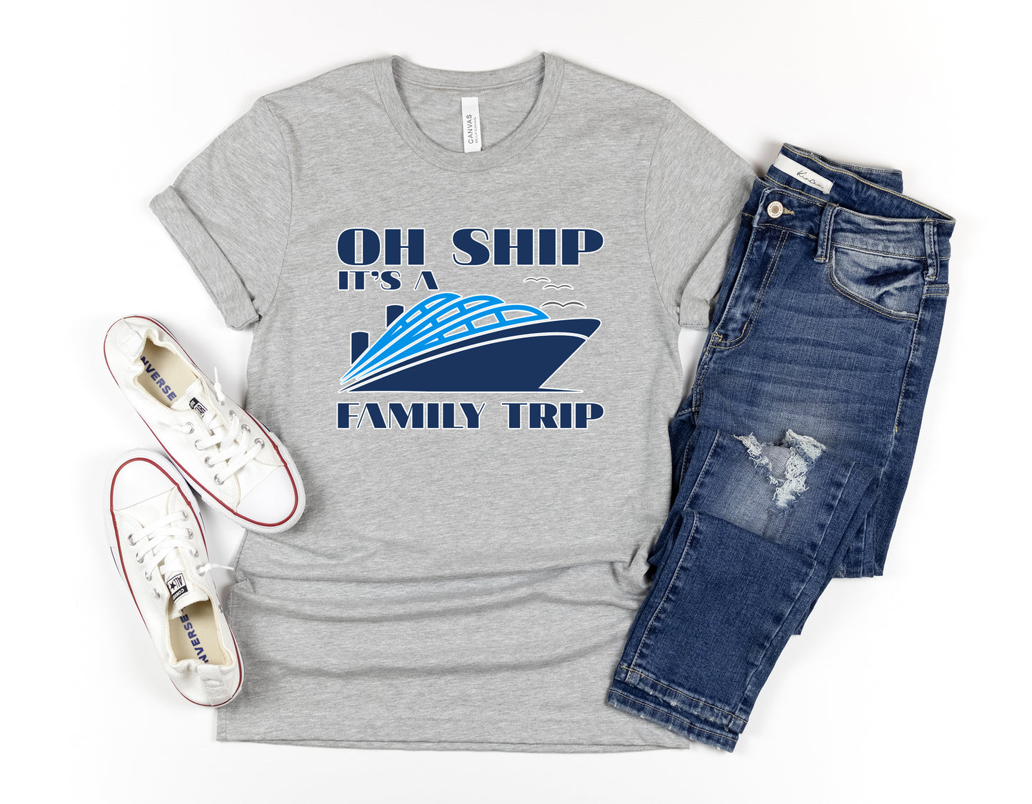 Oh Ship It's a Family Trip T-shirt