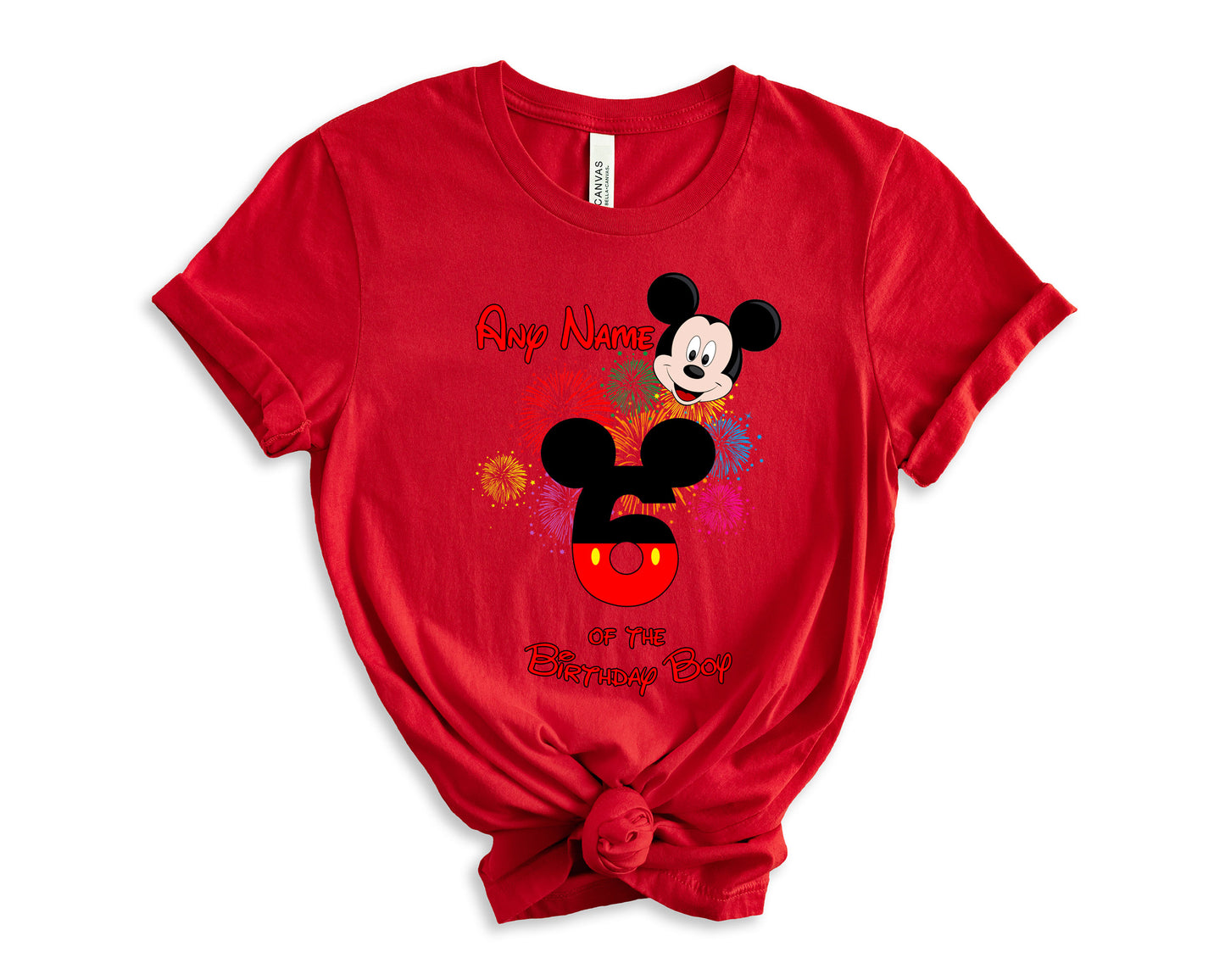 Mickey Mouse Birthday Family Shirt