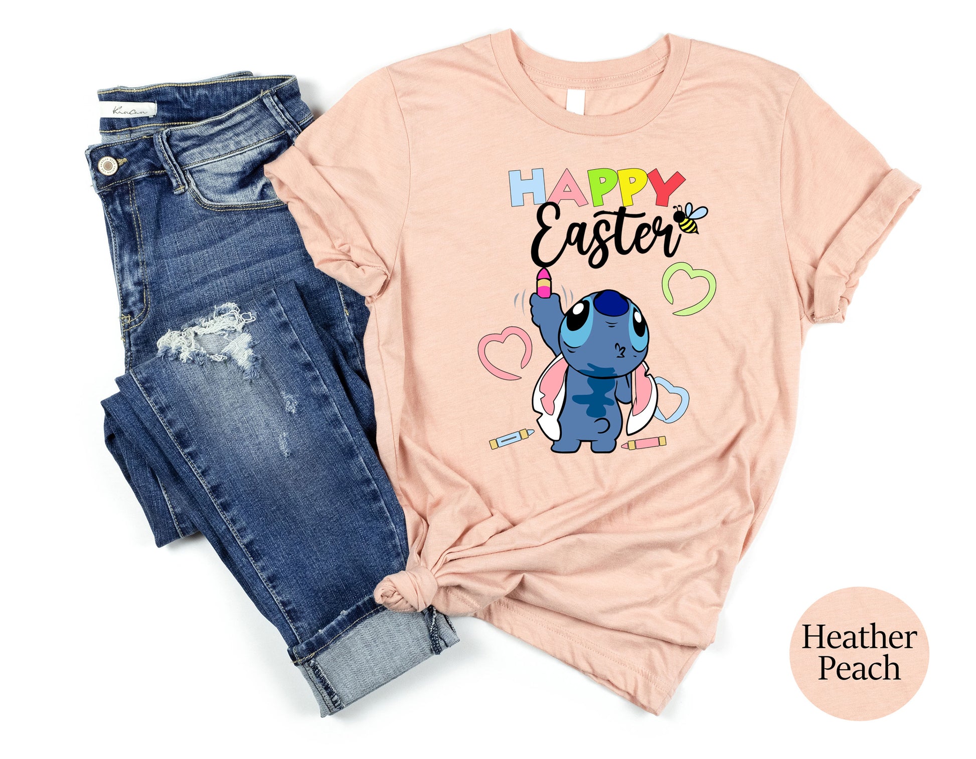 Cute Stitch Easter T Shirts