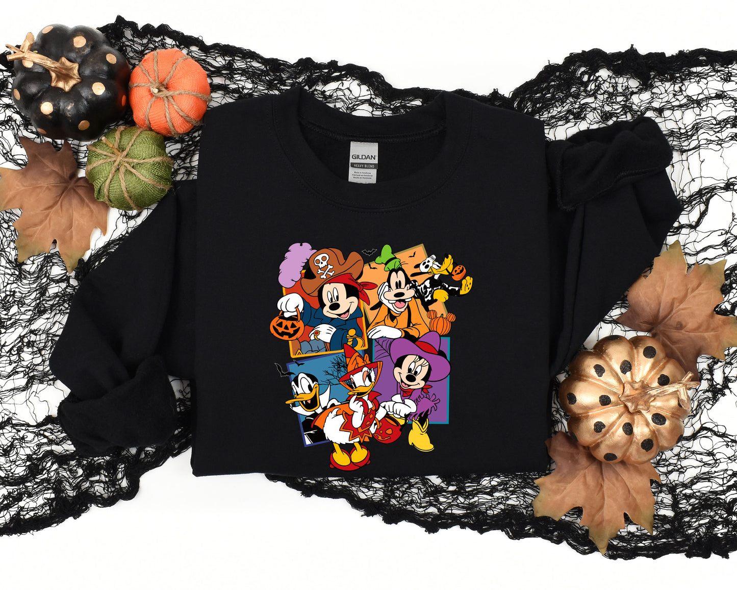 Mickey Mouse and Friends Halloween Vacation Family Sweatshirt