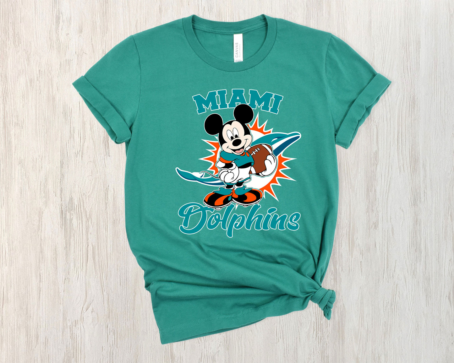 Miami Dolphins Mickey Mouse football Shirt