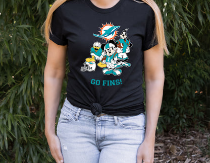 Miami Dolphins Disney Football Shirt