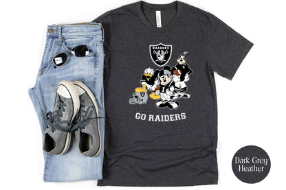 Las Vegas Raiders Disney Football Shirt