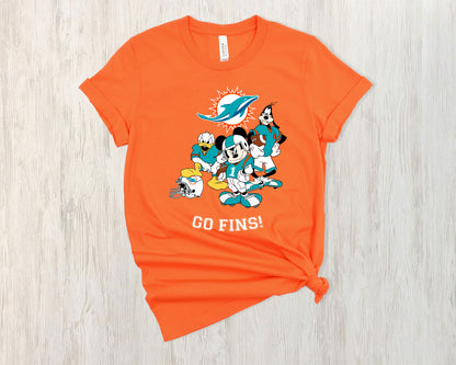 Miami Dolphins Disney Football Shirt