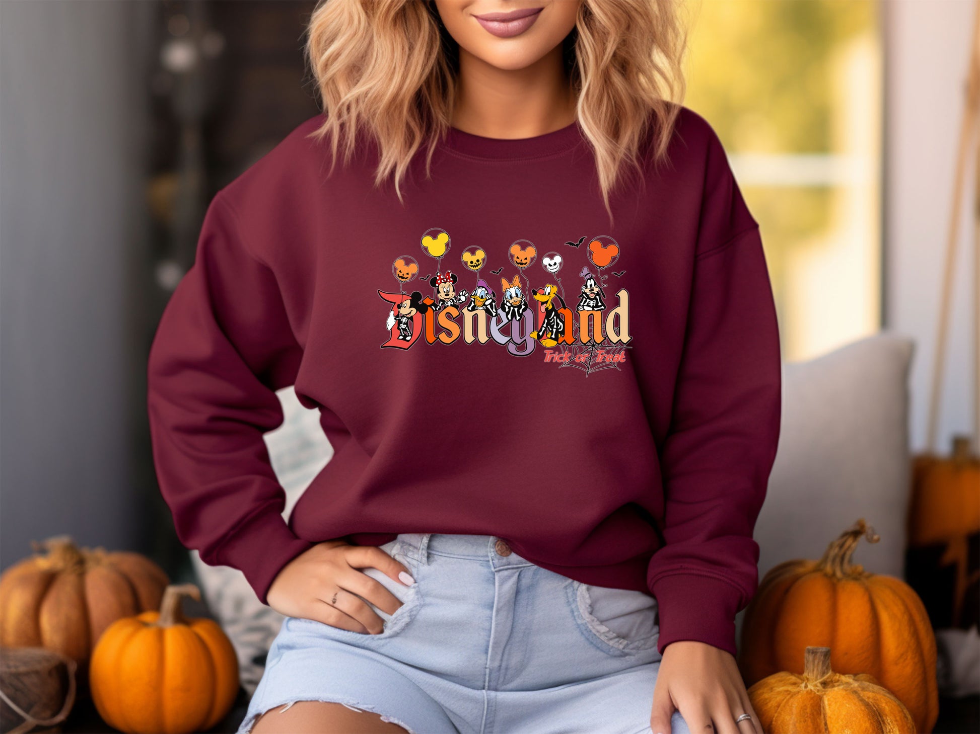 Mickey & Friends Halloween Trip Group Sweatshirt