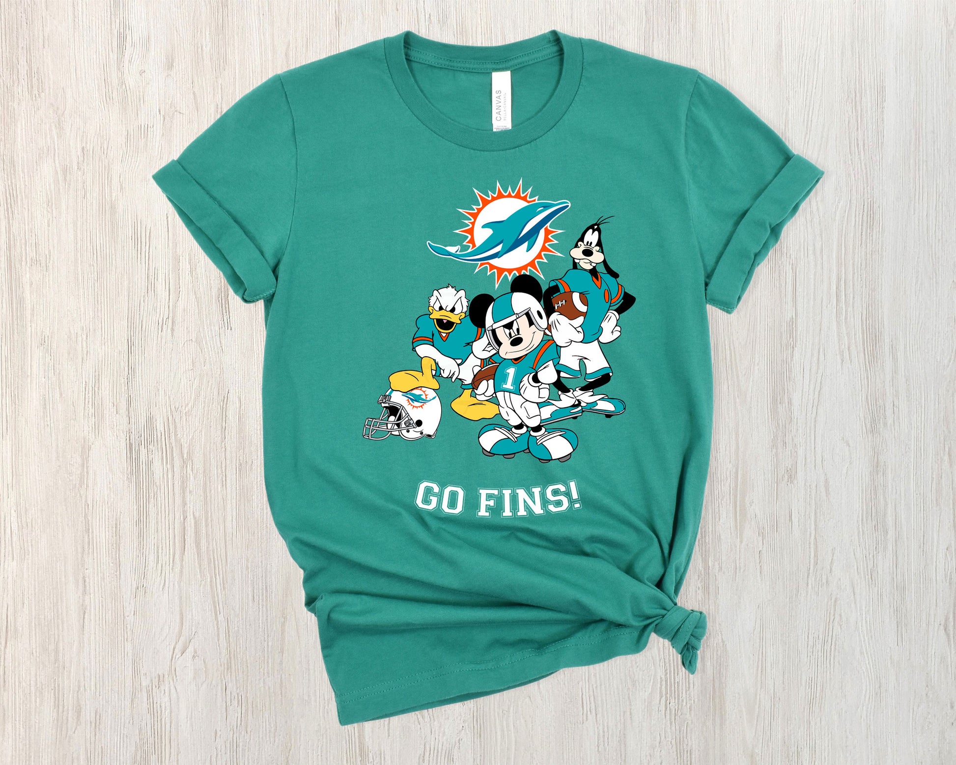 Miami Dolphins Disney Football Shirt