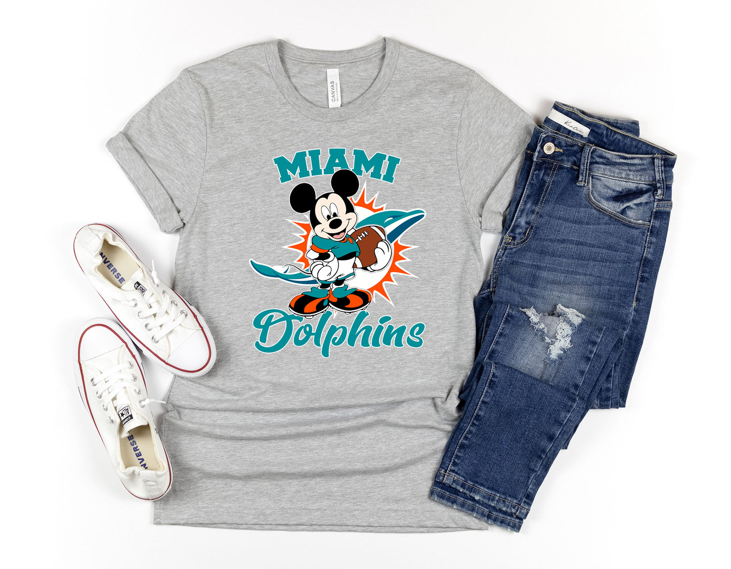 Miami Dolphins Mickey Mouse football Shirt