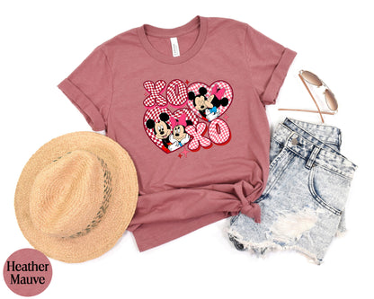 XOXO Mickey and Minnie Couple T-shirt