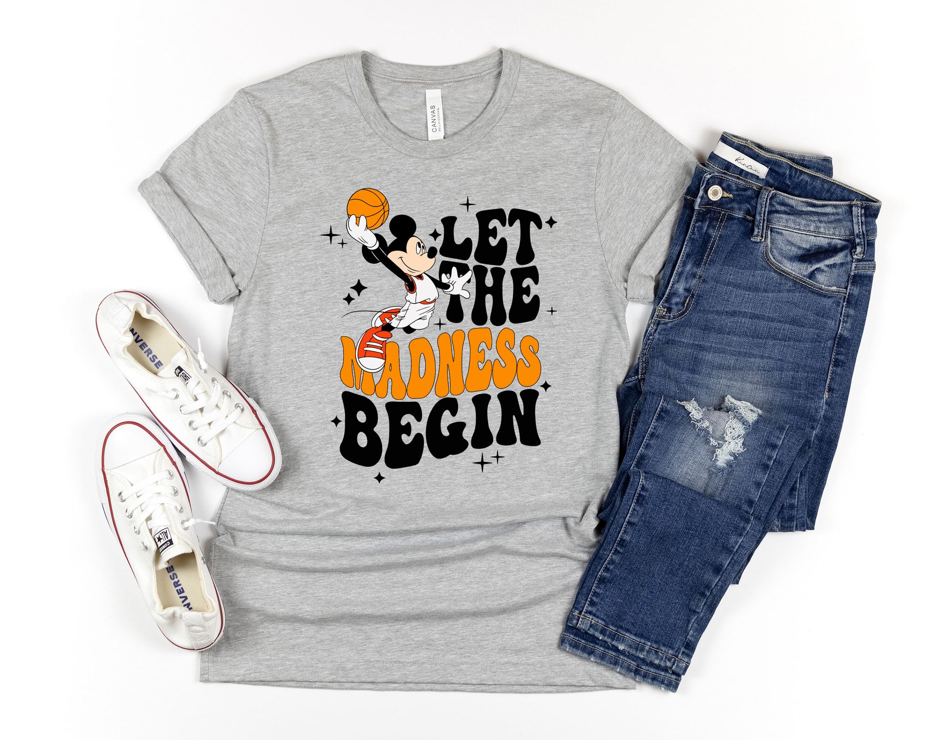 Mickey Mouse American Basketball Shirt