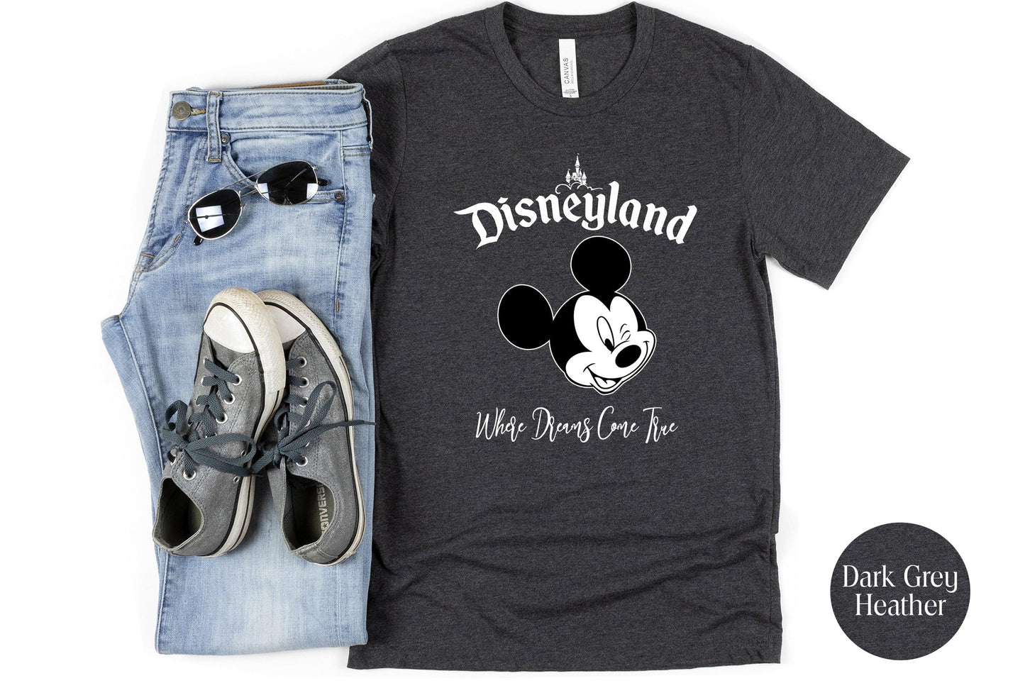 Disneyland Urlaub Mickey Minnie passendes Familien-T-Shirt