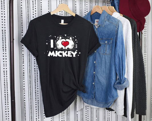 I Love Mickey Shirt