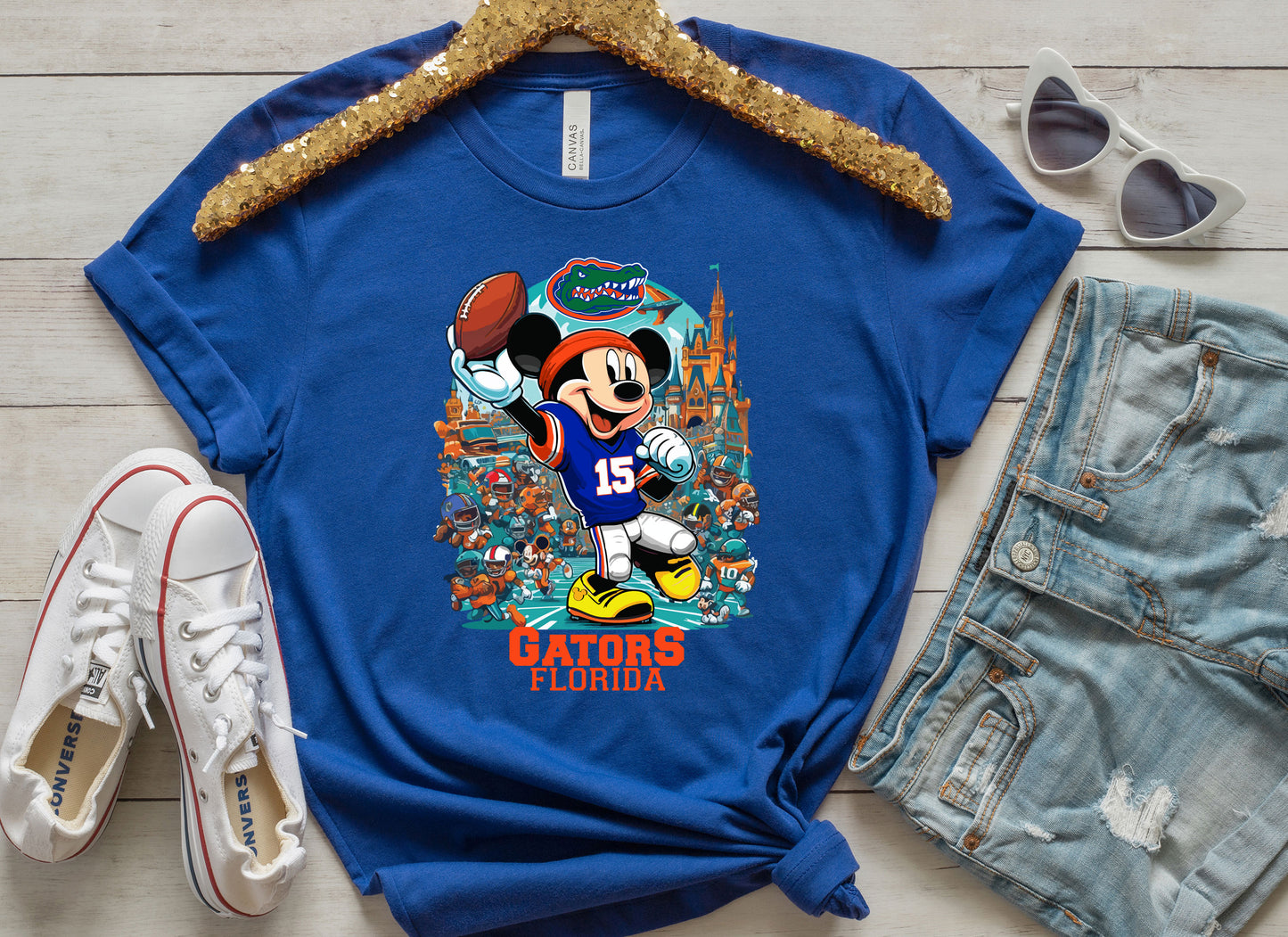 NFL Florida Gators Mickey Mouse Shirt