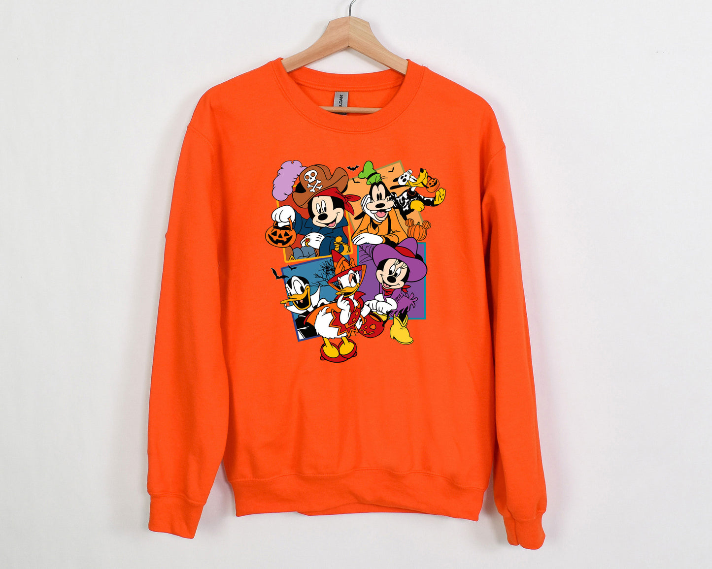 Mickey Mouse and Friends Halloween Vacation Family Sweatshirt