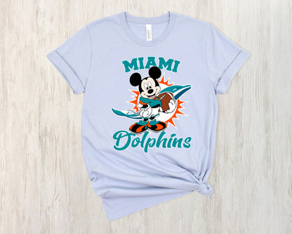 Miami Dolphins Mickey Mouse football Shirt