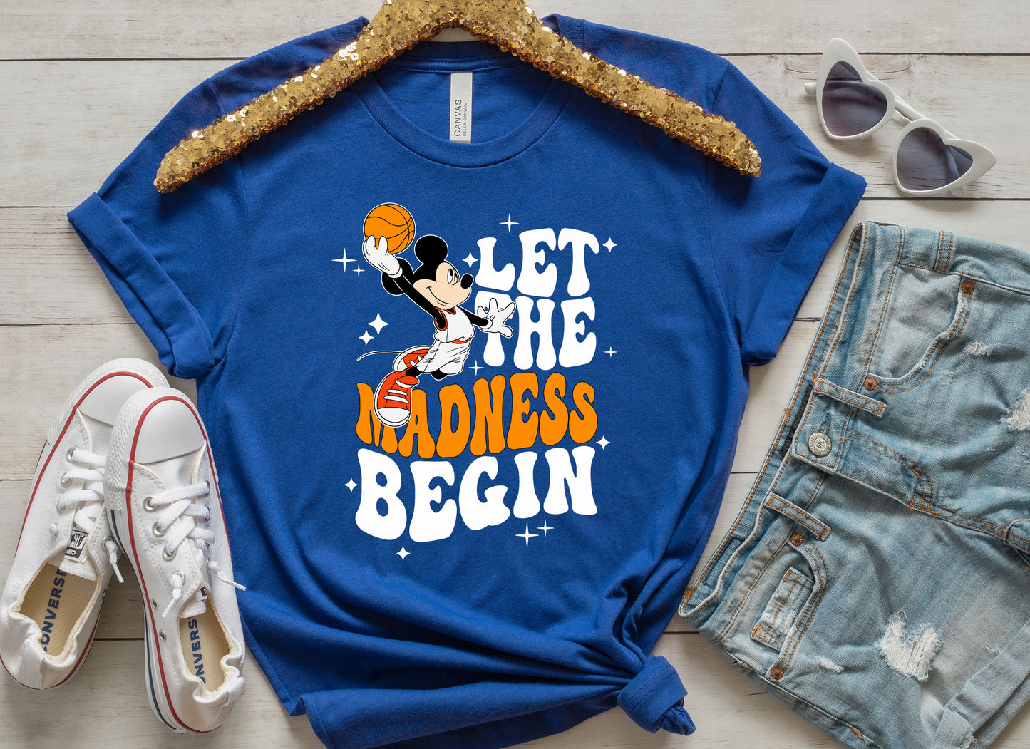 Mickey Mouse American Basketball Shirt